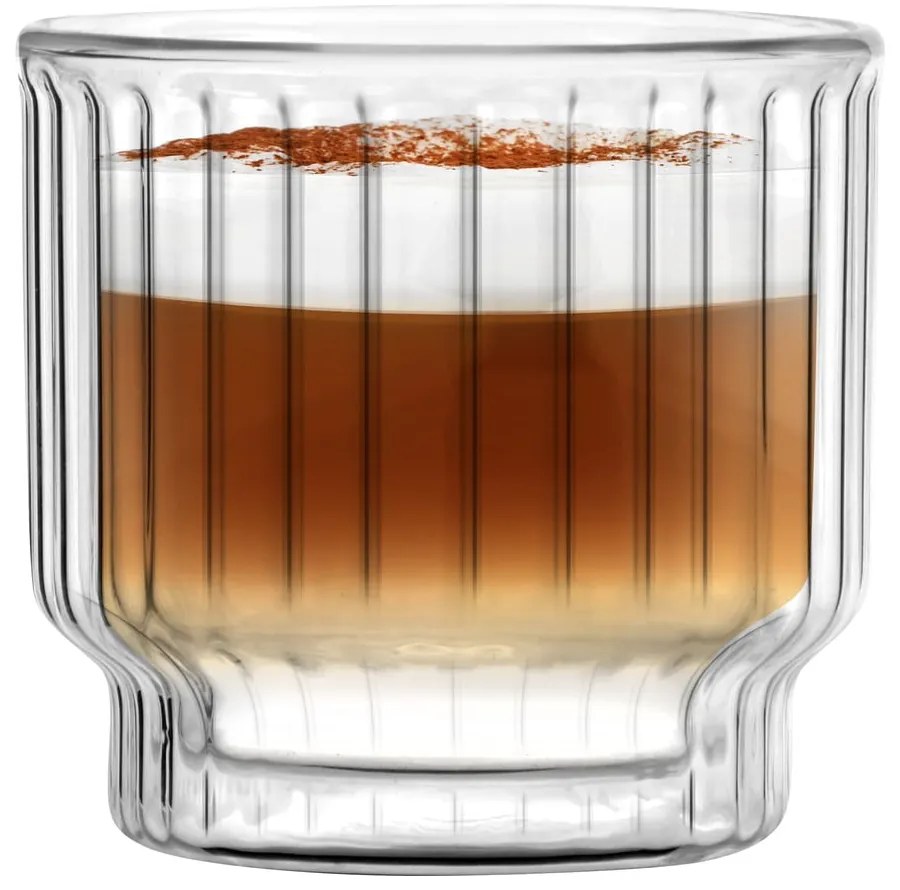 Súprava 2 dvojstenných pohárov Vialli Design, 260 ml