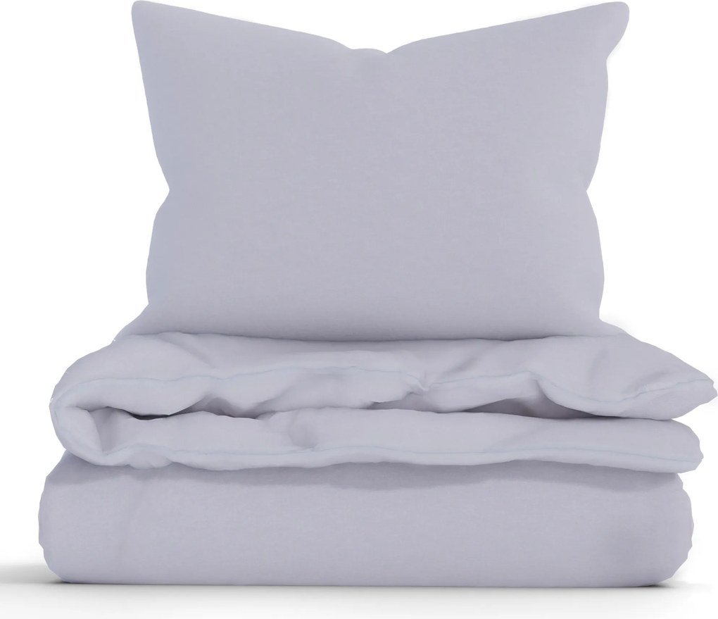 Bavlnené obliečky Renforcé – Jasmine svetlosivá 02