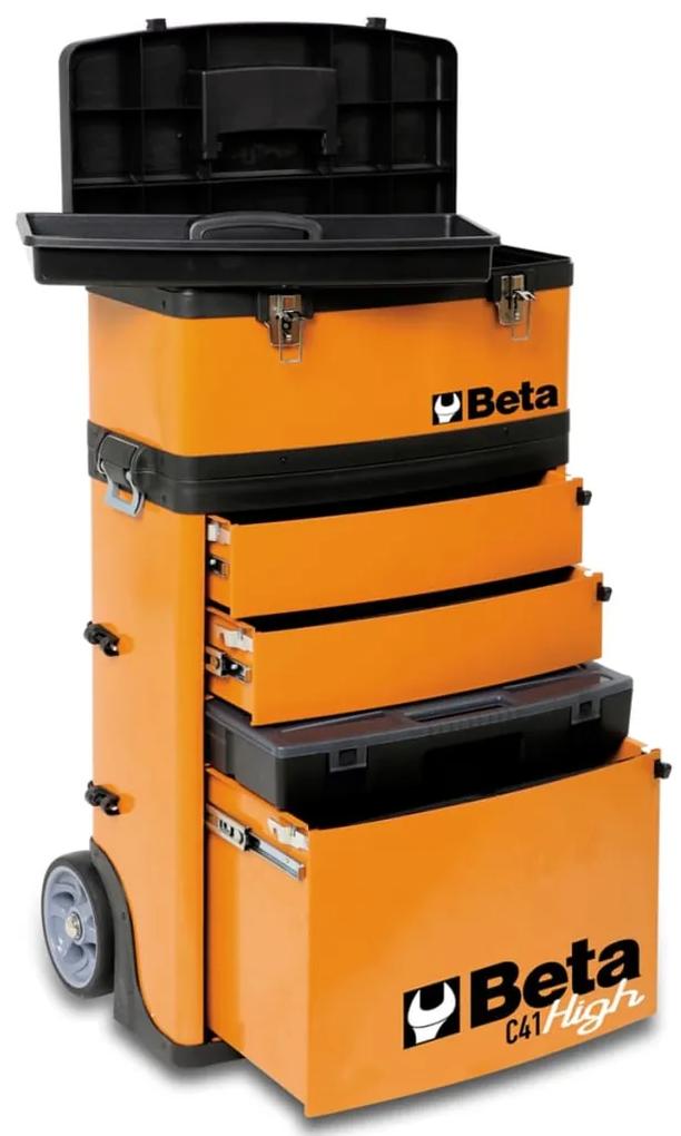 Beta Tools Vysúvacia skrinka na náradie  C41H/O, oranžová, 041000002