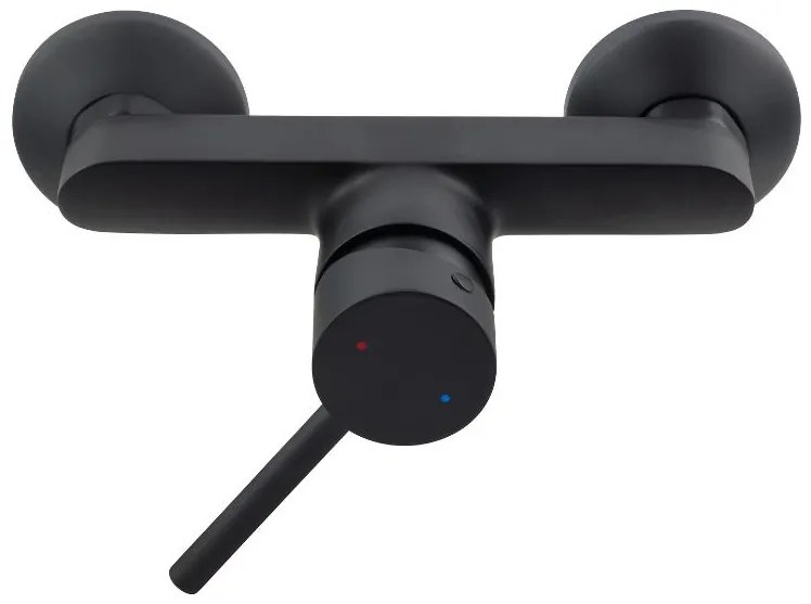 Livarno home Jednopáková sprchová batéria/batéria na vaňu (sprchová batéria, čierna) (100384726)