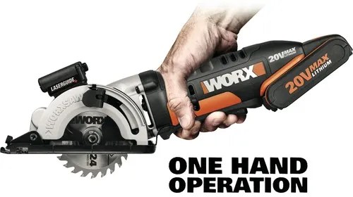 Mini Aku kotúčová píla Worx WX523.9 20V bez aku a nabíjačky