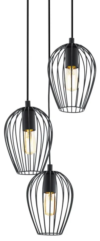 Eglo 49479 - Luster NEWTOWN 3xE27/60W/230V EG49479