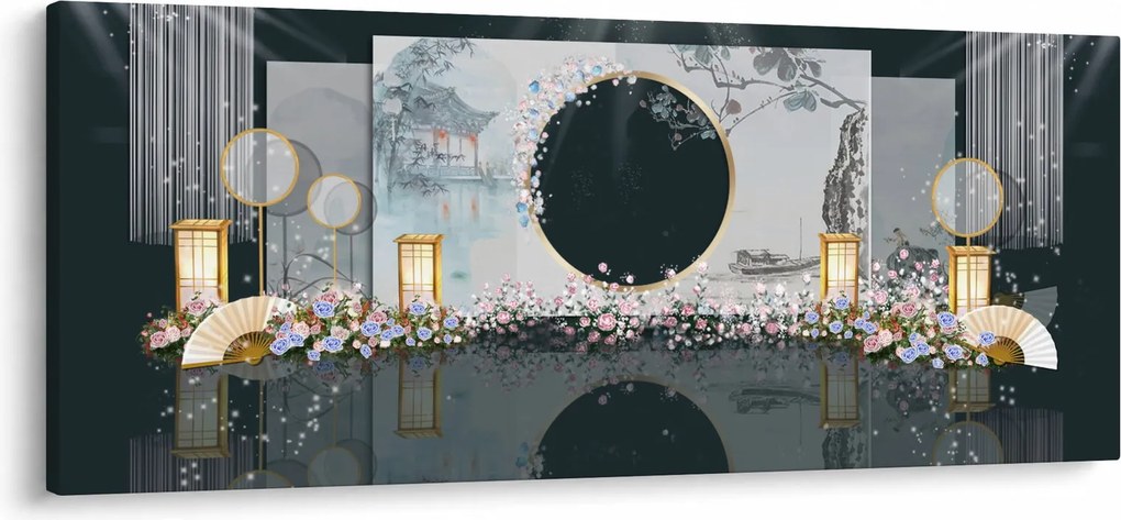 Obraz - Koláž (120x50 cm)
