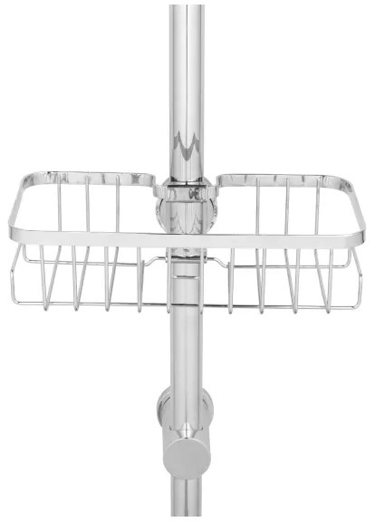 WENKO 25678100 - Košík FLORESTA 24x14 cm strieborný