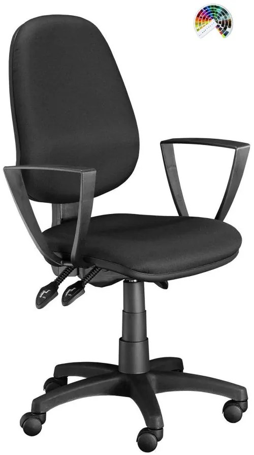 ALBA Kancelárska stolička DIANA čalúnenie BONDAI, BOMBAY, FORTIS