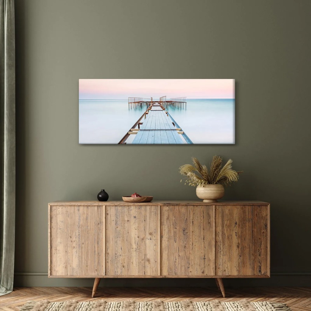 Obraz - Dlhé mólo (120x50 cm)