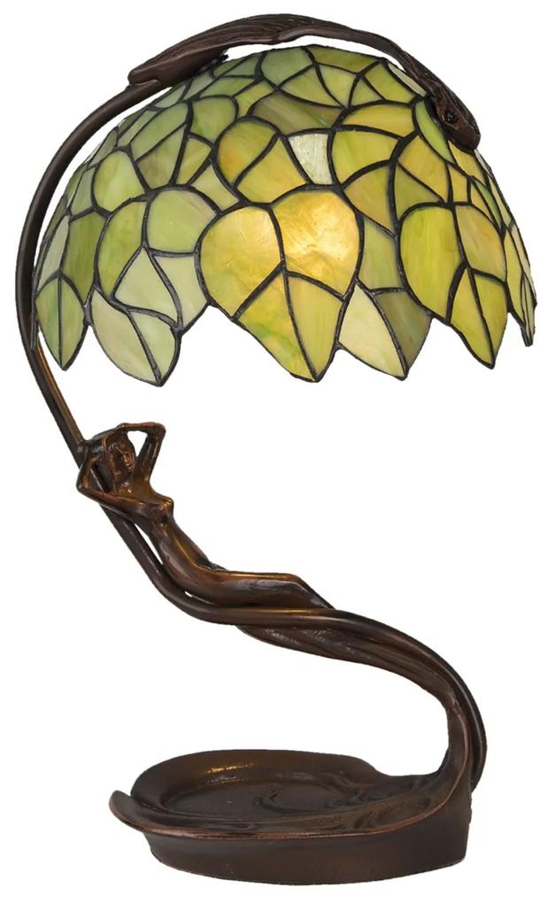 Stolní lampa Tiffany - 28*20*41 cm E27/max 1*40W