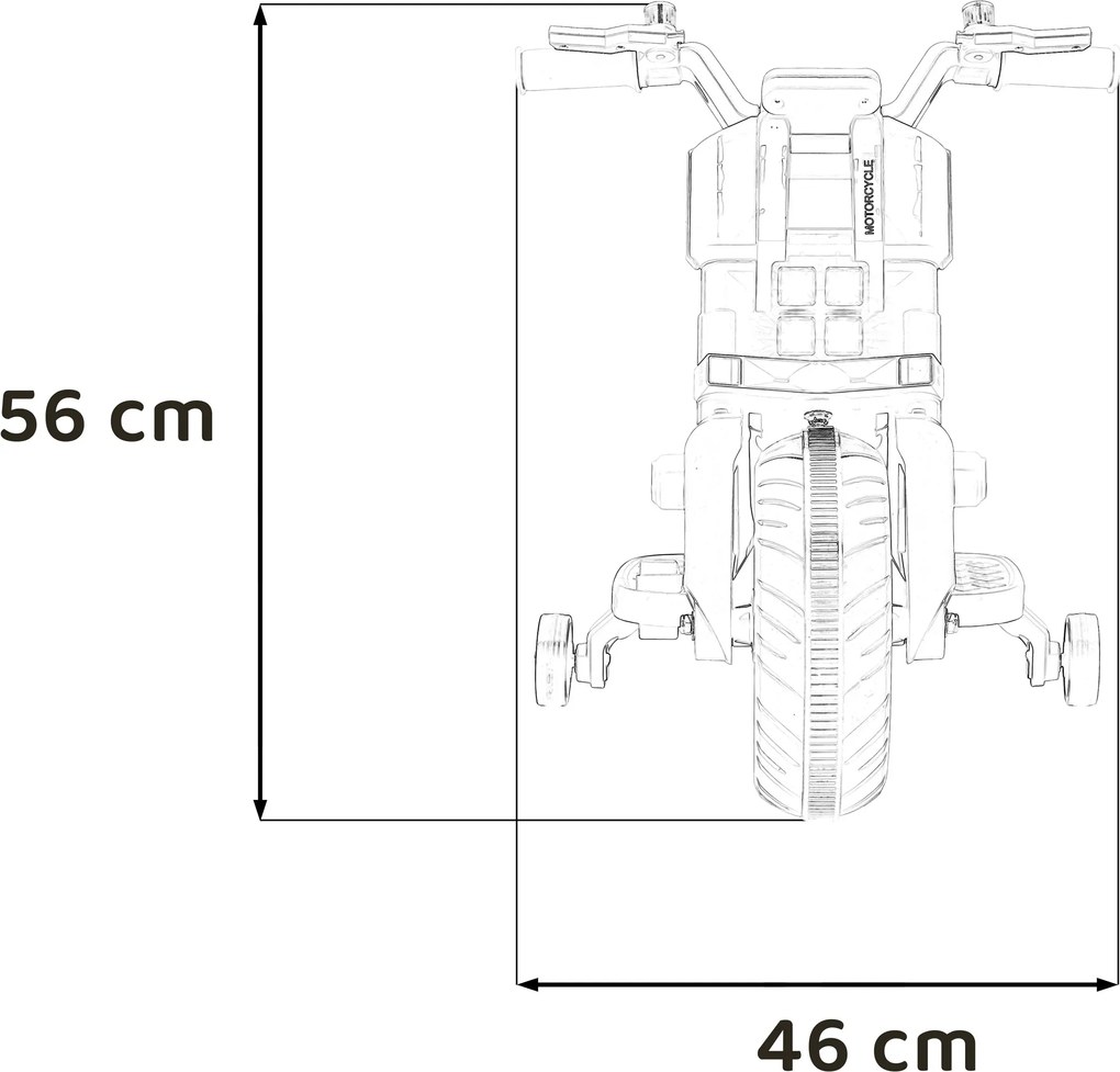 Ramiz Motocykel Future 88 Čierna