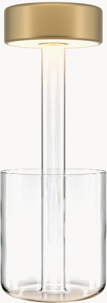 Malá stmievateľná stolová LED lampa's vázou AI Collaboration