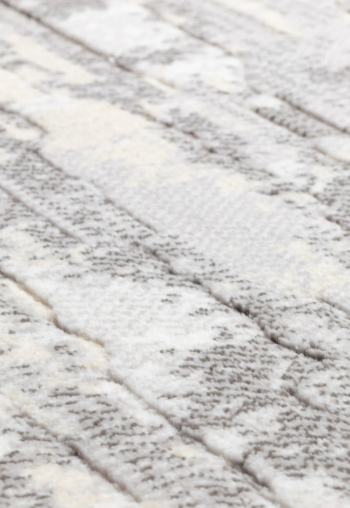 Osta, Kusový koberec Piazzo 12187 912, 160x230, šedá, chodba / predsieň