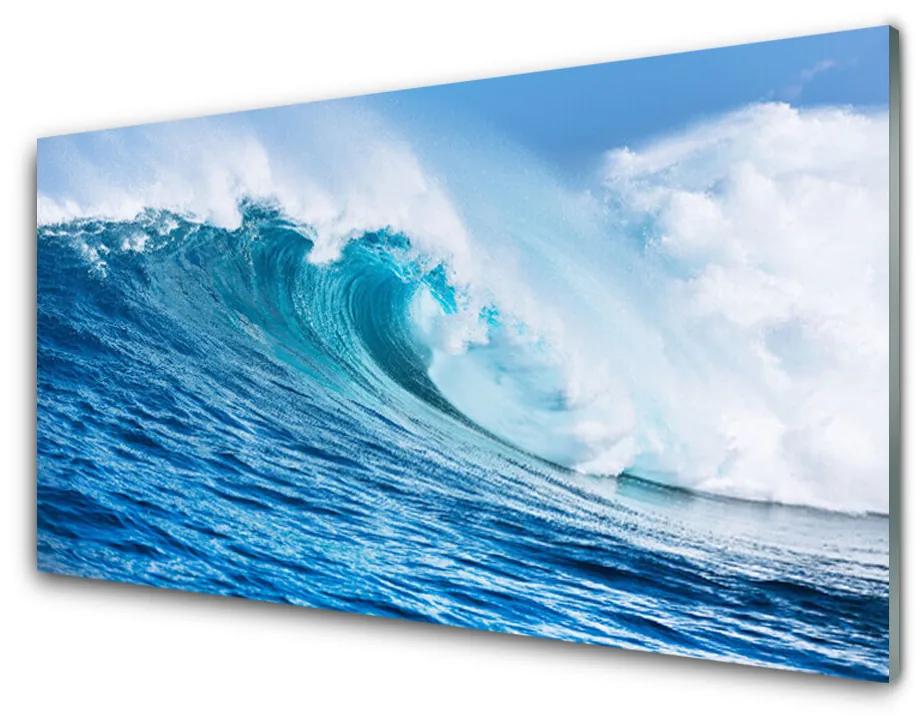 Obraz plexi Vlny more nebo mraky 120x60 cm