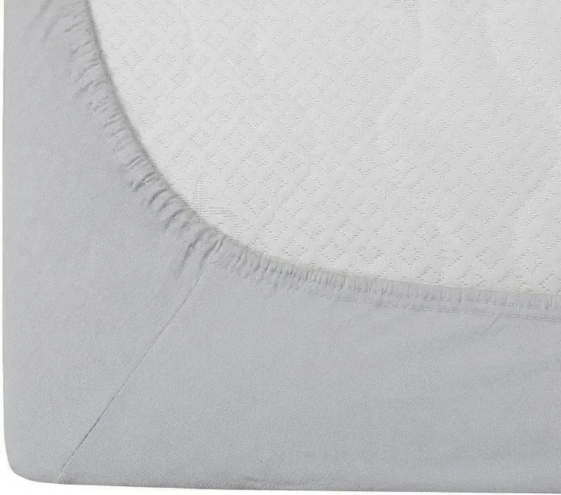 Jersey plachta s lycrou strieborná 90 x 200 cm