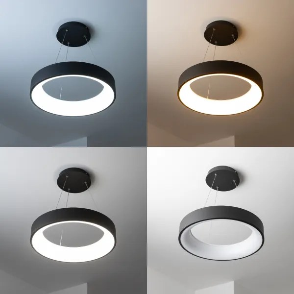 Brilagi - LED Stmievateľný luster na lanku LED/40W/230V 3000-6500K čierny + DO