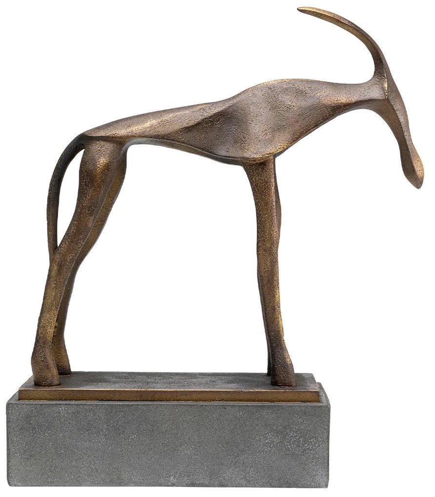 Soft Deer soška mosadzná 35 cm