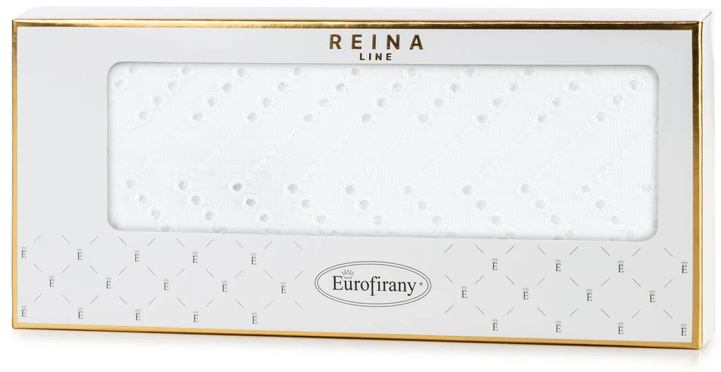 EUROFIRANY BEHÚŇ NA STÔL INES7 40X180 CM SVETLOKRÉMOVÝ