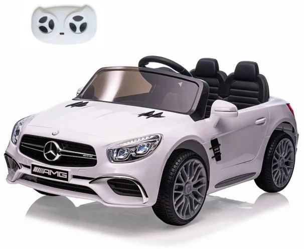 Elektrické autíčko Mercedes-Benz SL65 AMG biele