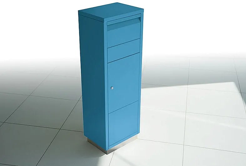 Schránka na listy RADIUS DESIGN (LETTERMANN standing ovation blue 601N) modrá