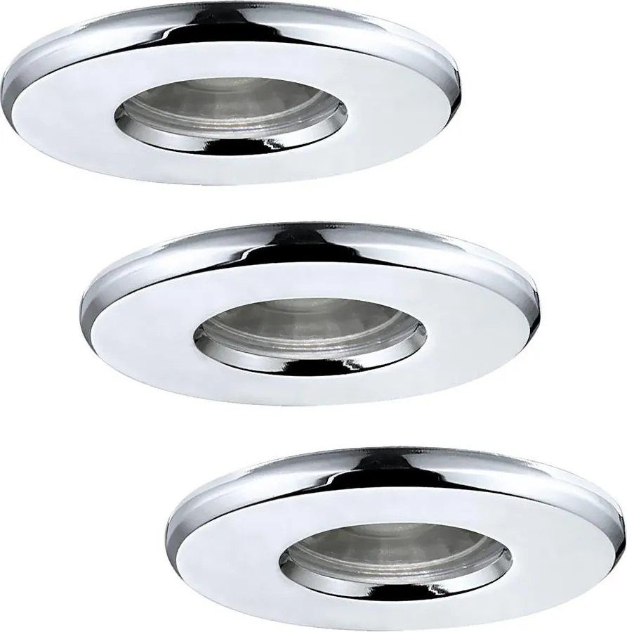 Eglo 94978 - SADA 3x LED kúpeľňových svietidiel IGOA LED/3,3W/230V IP44