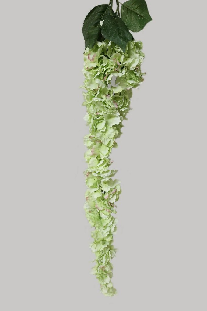 Zelená previsnutá hortenzia 155cm