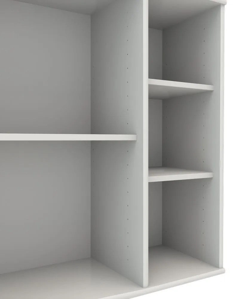 Biely modulárny policový systém 68,5x69 cm Mistral Kubus - Hammel Furniture