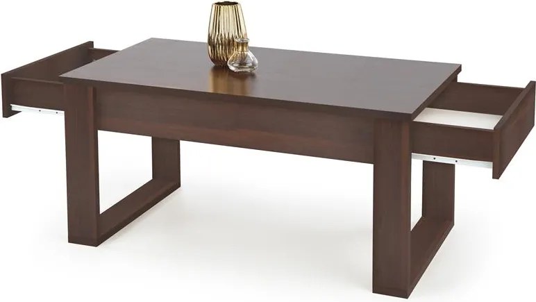 Konferenčný stolík Carne (orech tmavý). Vlastná spoľahlivá doprava až k Vám domov. 1007991