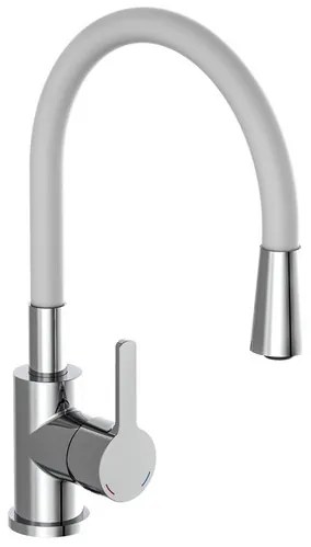 Eisl Kuchynská batéria Flexo, s funkciou Cold-Start (chróm/sivá)  (100335792)