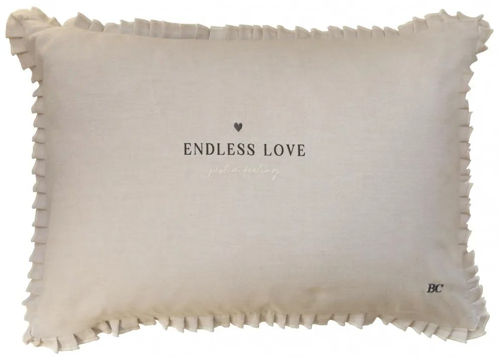 Cushion 50x70 Naturel/Pleated Endless Love