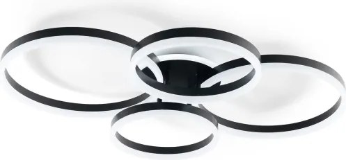 Brilagi - LED stmievateľné stropné svietidlo ORBITS LED/52W/230V 3000-6000K + DO