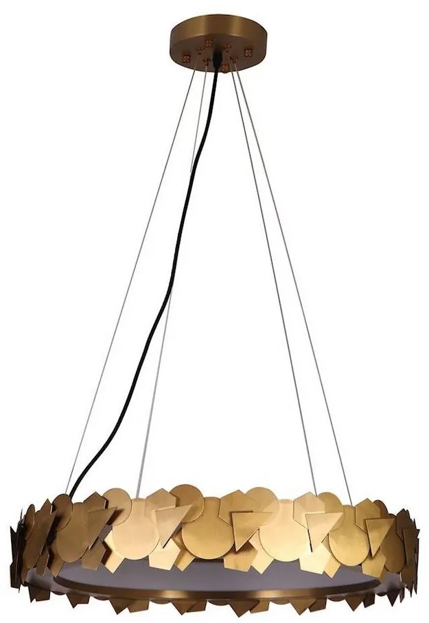 LED Luster na lanku SOHO GOLD LED/24W/230V