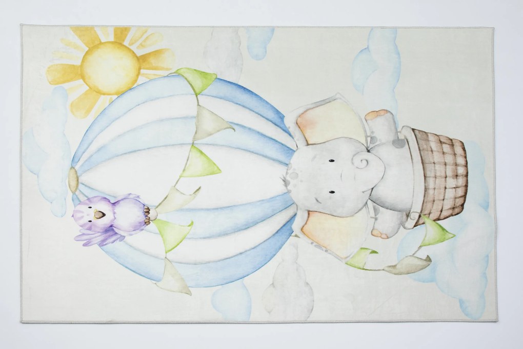 Detský koberec KIDS 2403139N obdĺžnikový – mäkký polyester Rozmer: 80x150 cm