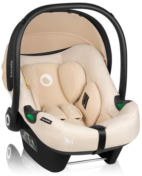 Lionelo - Autosedačka s otočnou základňou ASTRID SET i-Size 40-87 cm Beige Sand