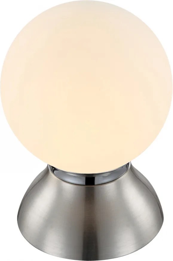 Globo 21928 Stolné Lampy KITTY chróm 1 x E14 max. 4w 400lm 3000K IP20 A+