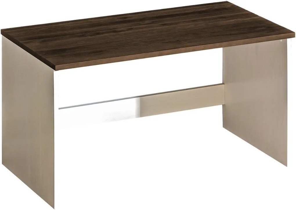 DL Písací stôl Alan 9 Farba: Biela/orech