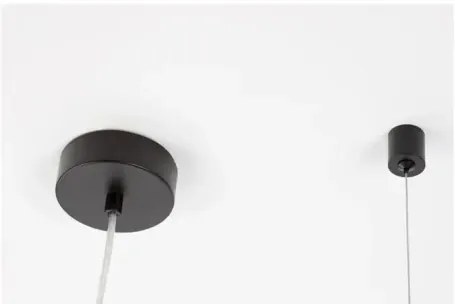 Retro luster Odillia B 65 čierna číra