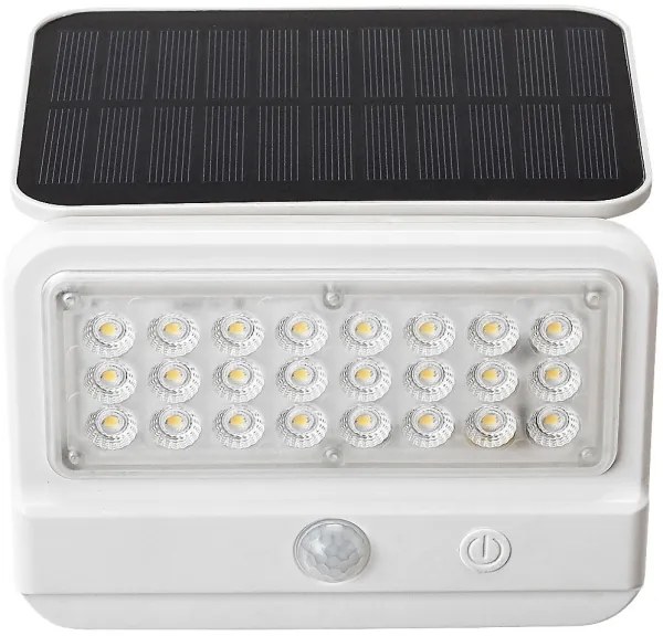 Rabalux 77090 - LED solárne nástenné svietidlo FLAXTON LED/7W/3,7V IP54 biele