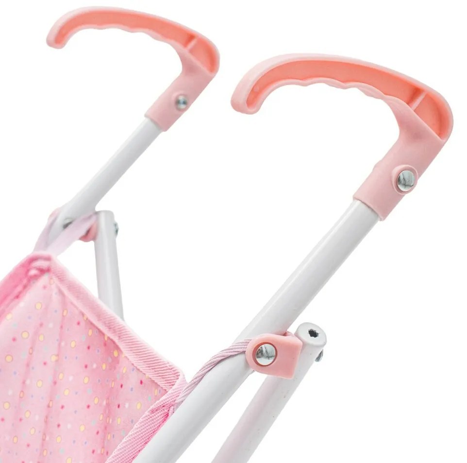 Baby Mix Skladací golfový kočík pre bábiky Tarapink, 54 x 28 x 50 cm