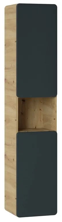 Komplet nábytku S umývadlom Aruba Cosmos 60 cm - Dub Artisan / čierny mat