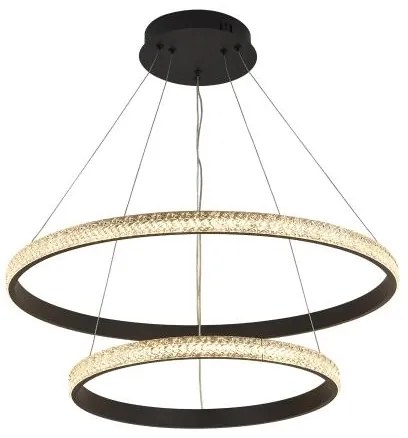 LED Stmievateľný luster na lanku LED/65W/230V 3000-6500K + diaľkové ovládanie