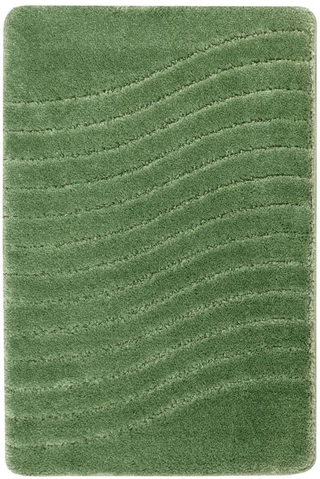 Kúpeľňový koberček Sara Sage zelený Fale