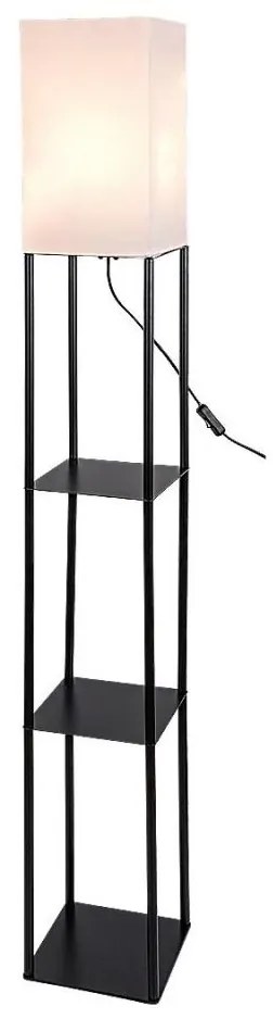 Rabalux 74191 - Stojacia lampa s poličkami BRONN 1xE27/40W/230V