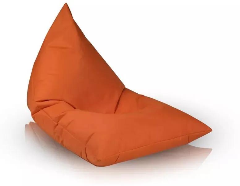 Sedací vak Lazy L Polyester - NC9 - oranžový