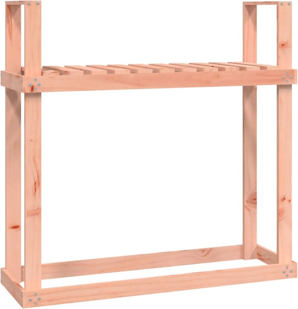 vidaXL Stojan na palivové drevo 110x35x108,5 cm douglasový masív