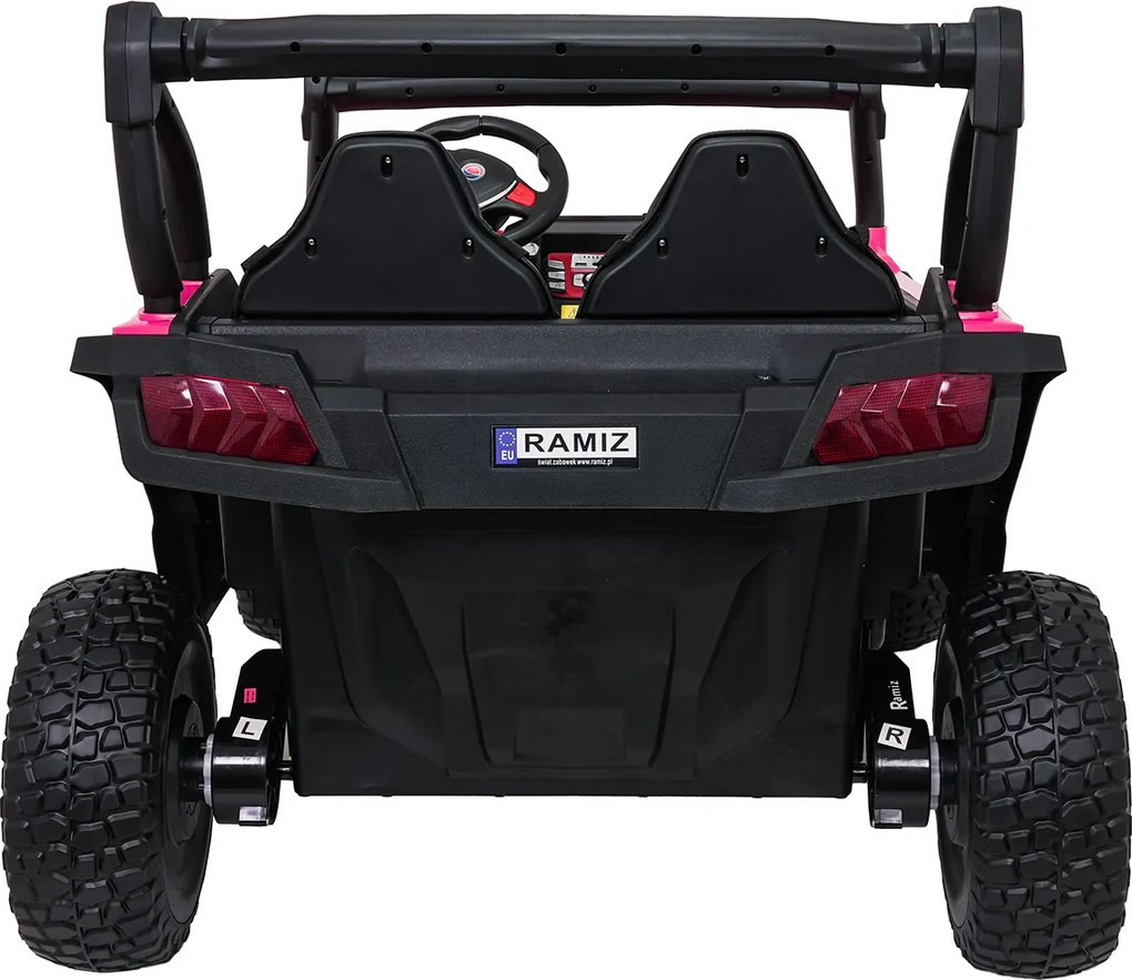 Ramiz Elektrická bugina Gravity pre deti ružová + pohon 4x4 + diaľkové ovládanie