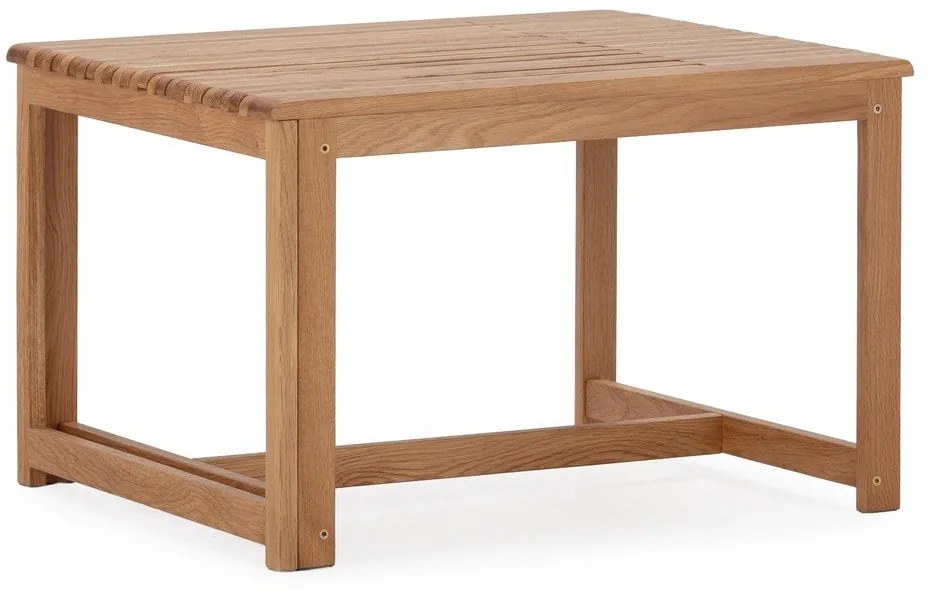 Konferenčný stolík z dubového dreva v prírodnej farbe 60x70 cm Unai – MOME