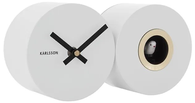 Nástenné hodiny Karlsson KA5789WH, 26cm