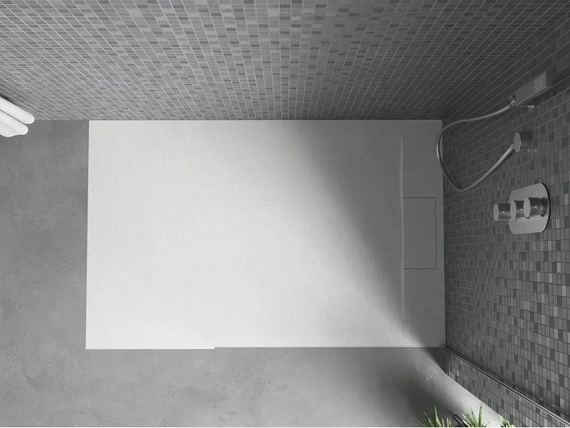 Mexen Otto, SMC obdĺžniková sprchová vanička 130 x 80 cm, biela, 4N108013