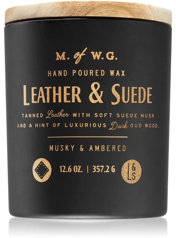 Makers of Wax Goods Leather & Suede vonná sviečka 357,2 g
