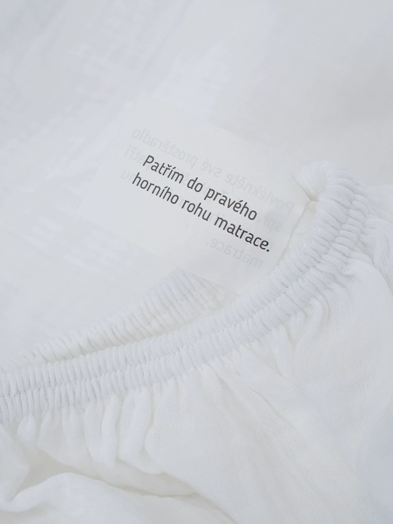 Mušelínová plachta Alexia 140 x 200 cm - biela