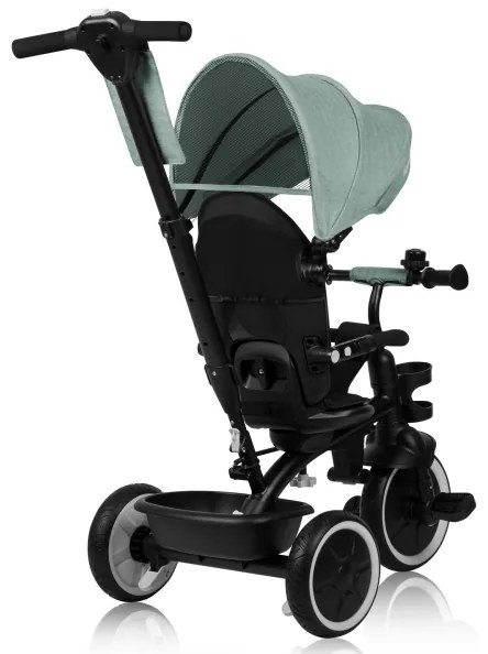 Lionelo - Detská trojkolka BERRY Green Forest