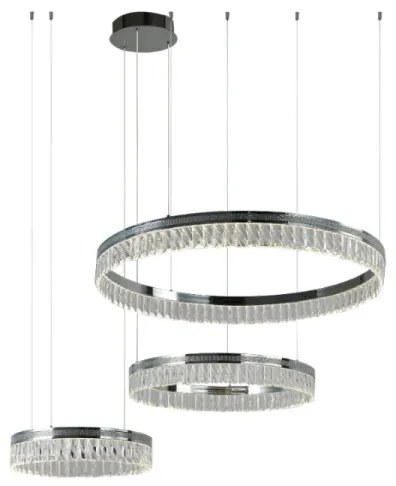 LED Stmievateľný krištáľový luster na lanku THALIA LED/120W/230V 3000-6000K + DO